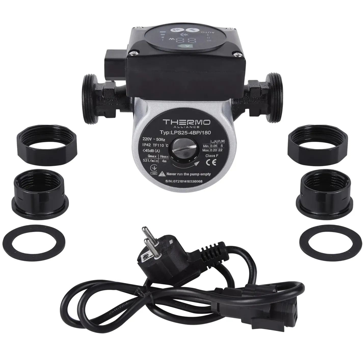 Циркуляційний насос Thermo Alliance LPSA 25/40/180 (LPSA2540180) - Фото 2